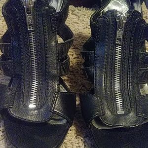 Jessica Simpson high heels w/ zipper